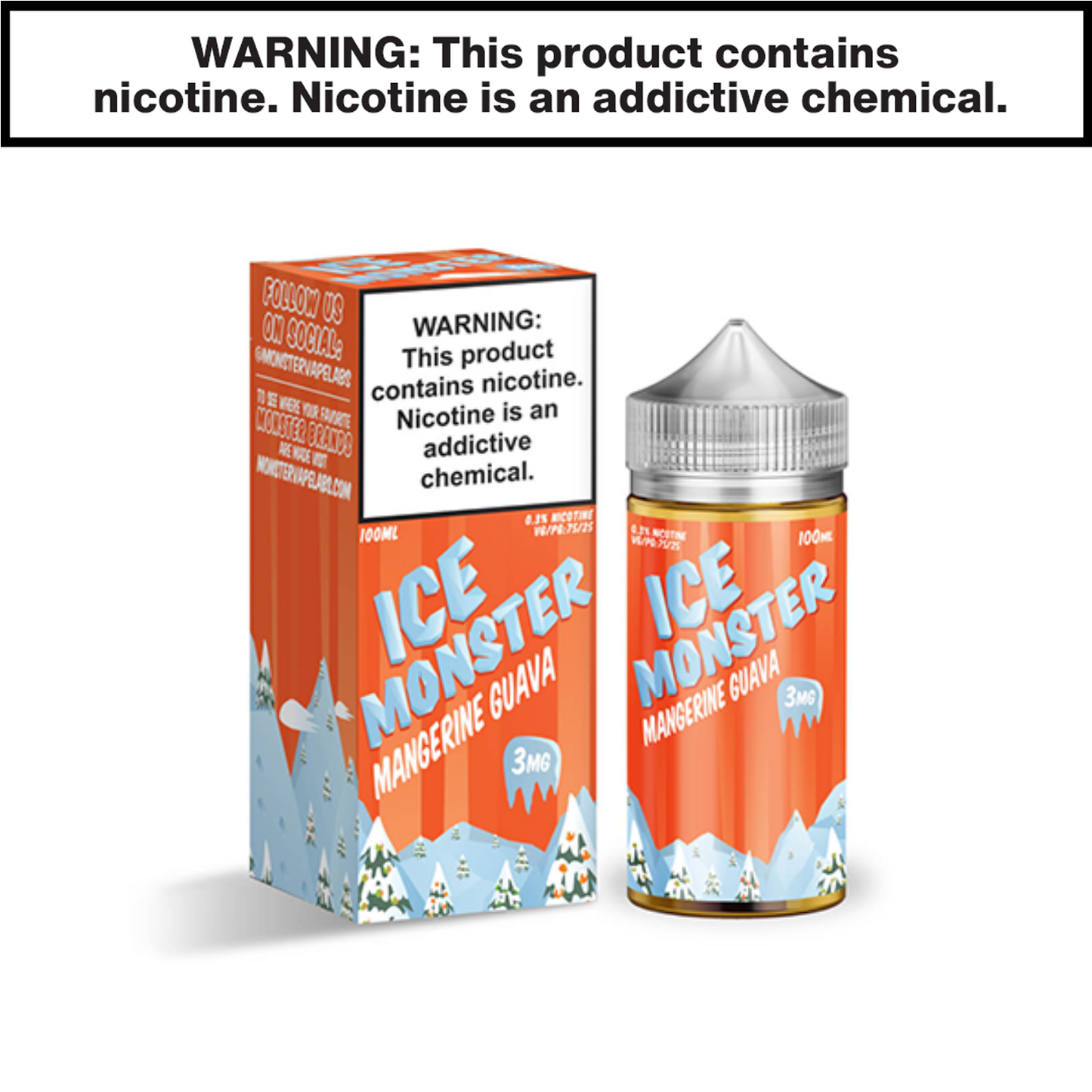 Ice Monster eJuice 100mL Freebase