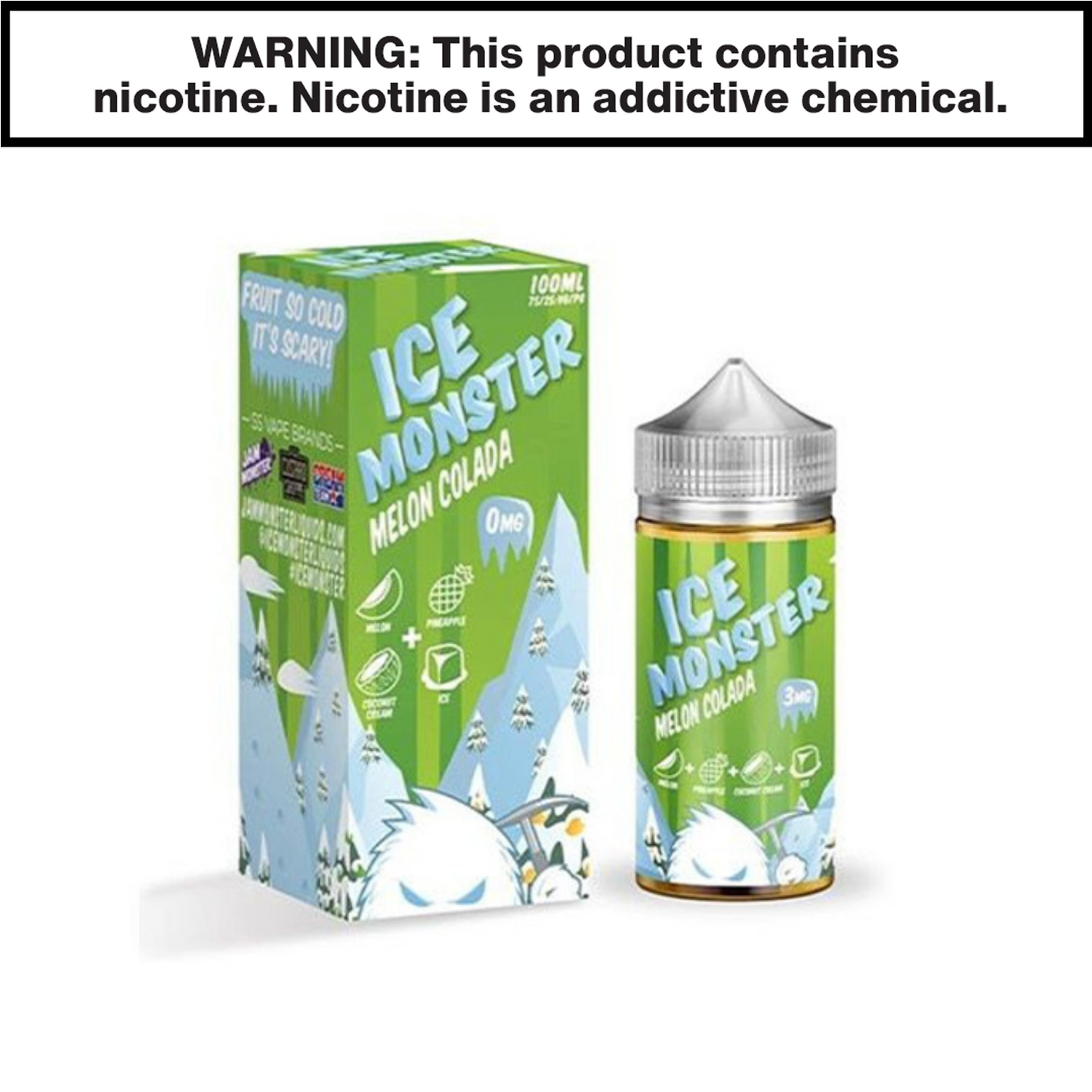 Ice Monster eJuice 100mL Freebase