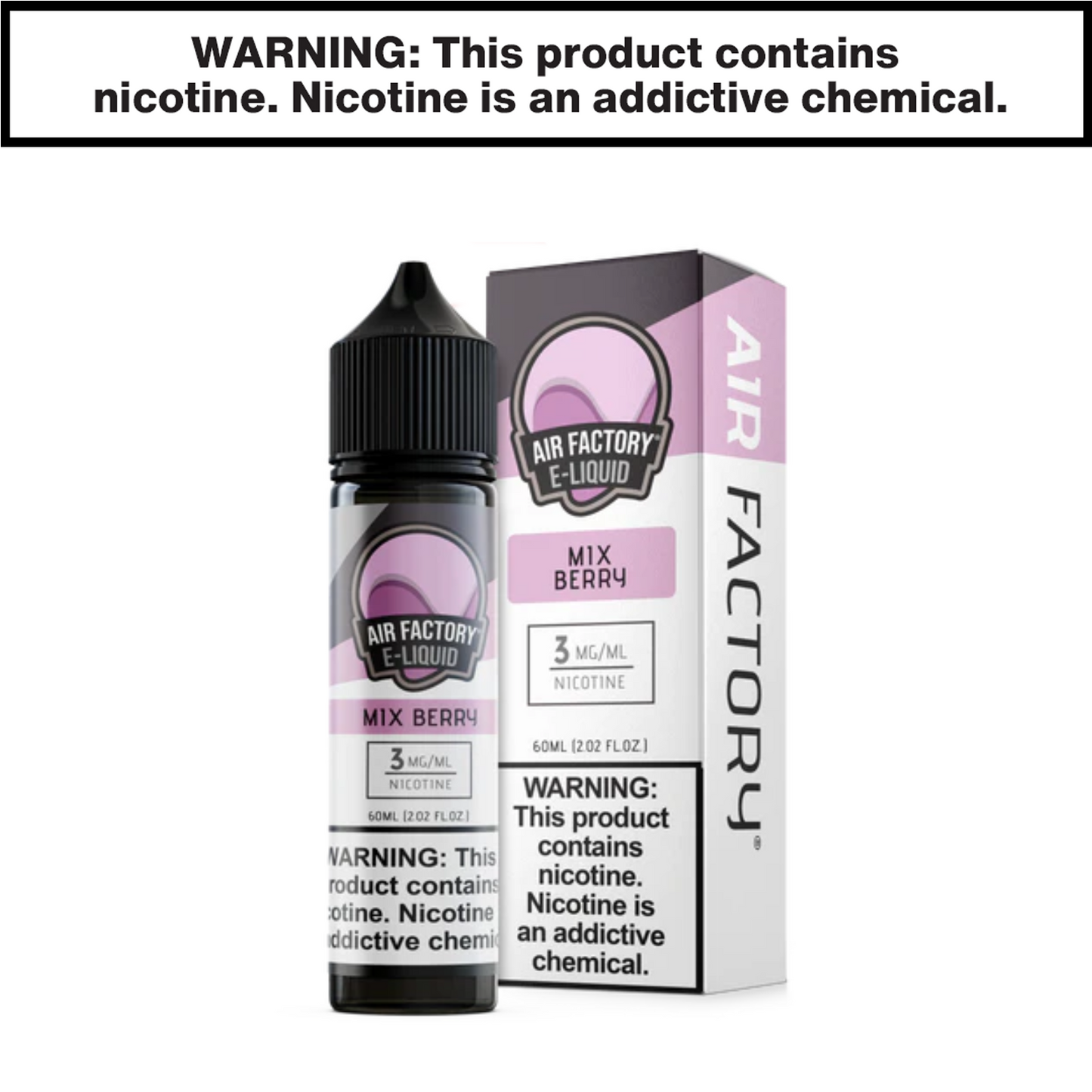 Air Factory eJuice 60mL Freebase