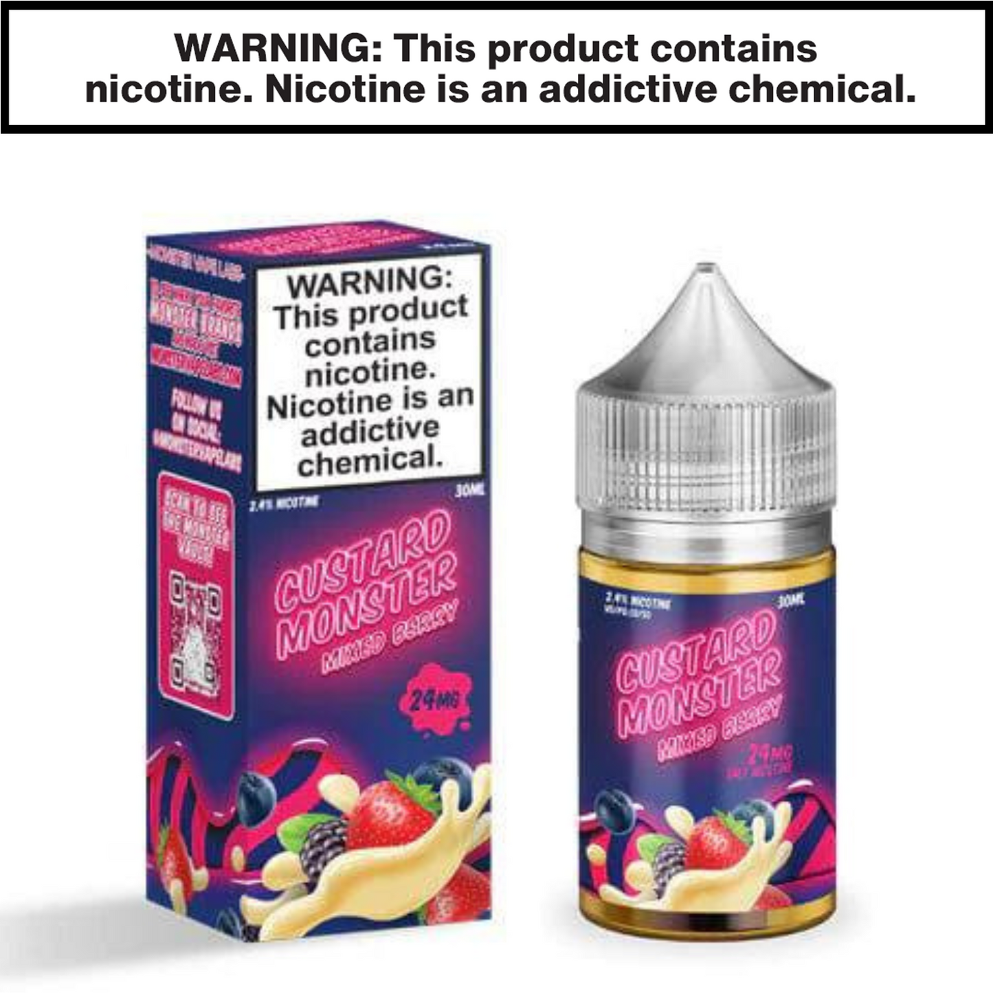 Custard Monster eJuice 30mL Salt Nic