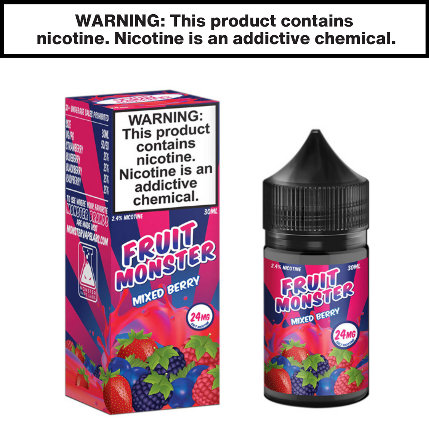 Fruit Monster eJuice 30mL Salt Nic