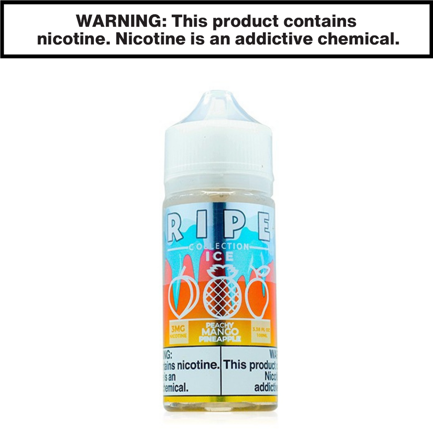 Vape 100 Ripe eJuice 100mL Freebase