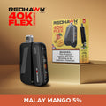 RedHawk 40K Puff FLEX Stash Disposable Vape - Malay Mango