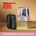 RedHawk 40K Puff FLEX Stash Disposable Vape - Strawberry Milkshake