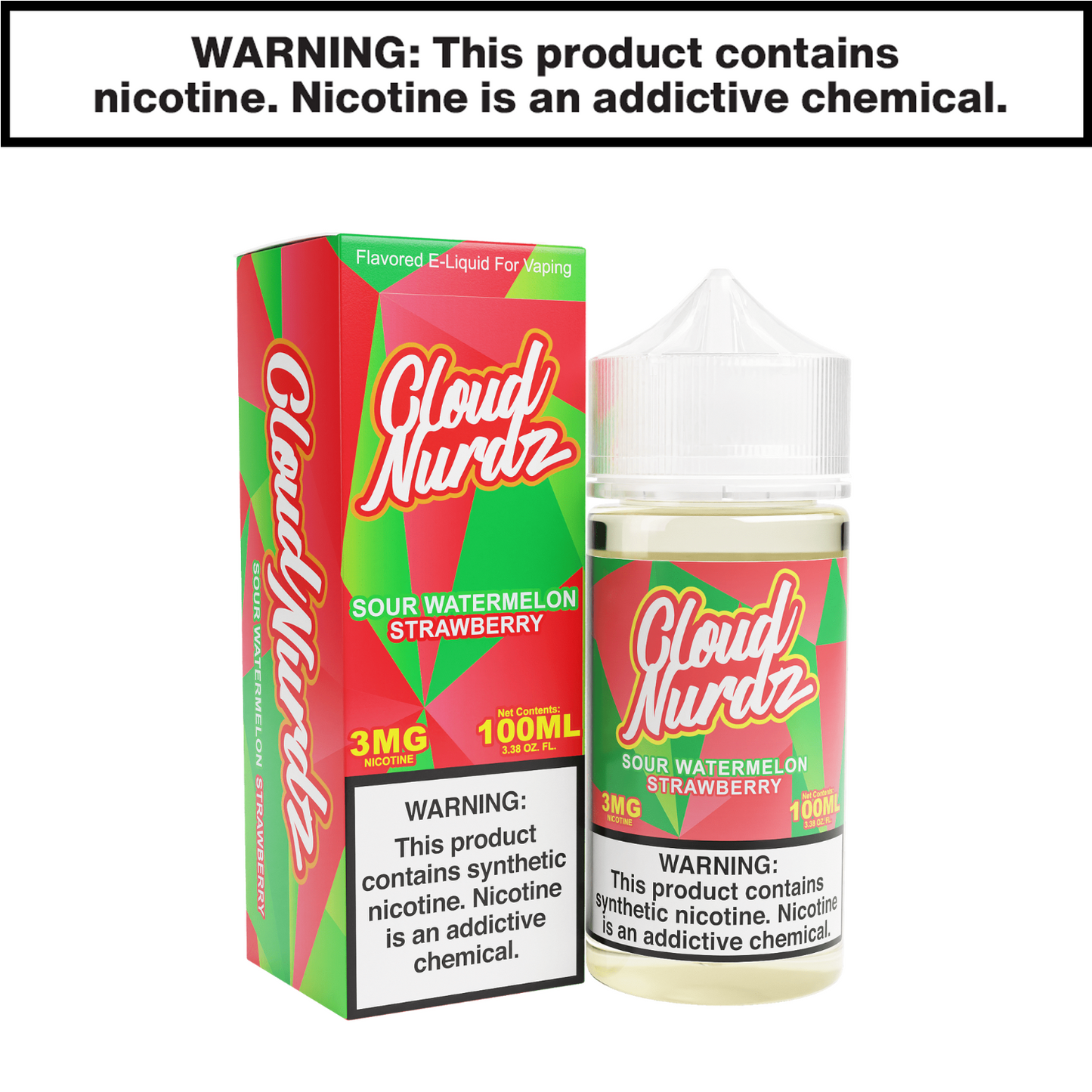 Cloud Nurdz eJuice 100mL Freebase