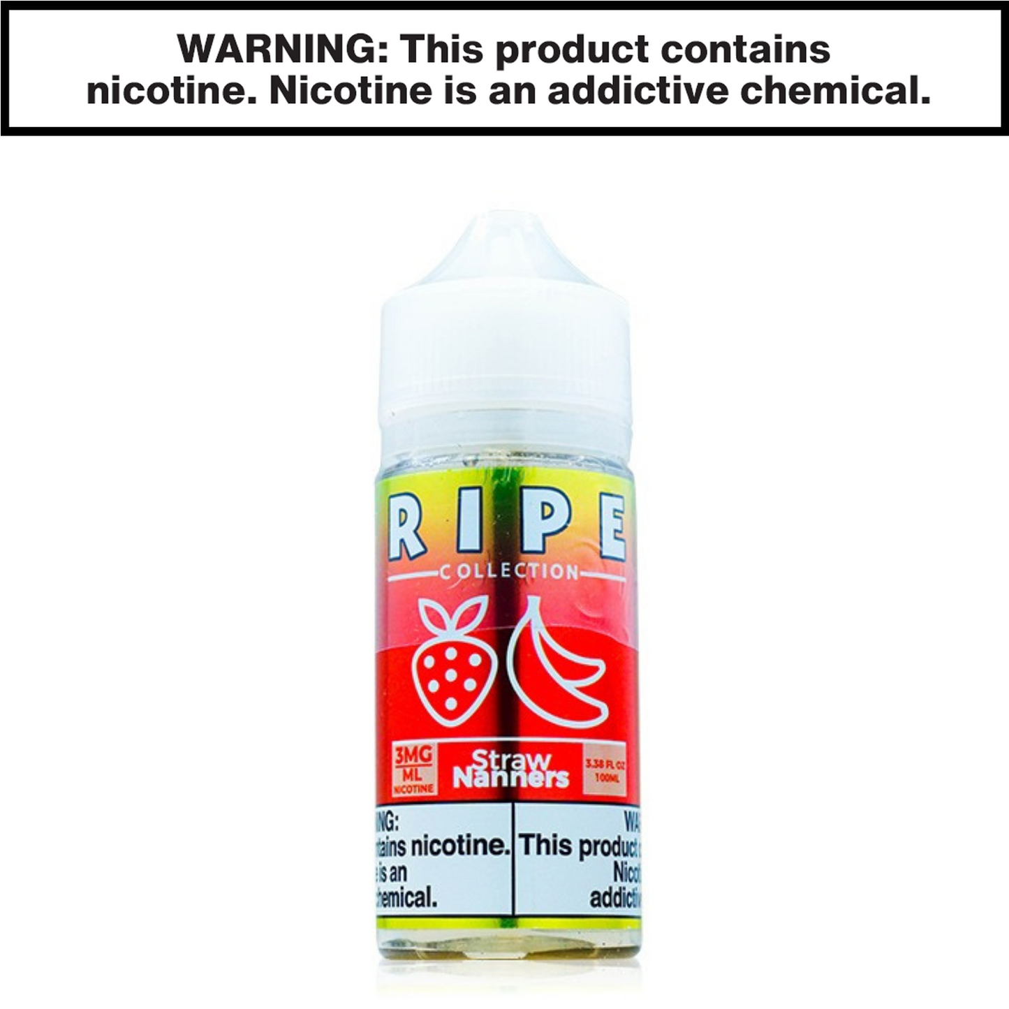 Vape 100 Ripe eJuice 100mL Freebase