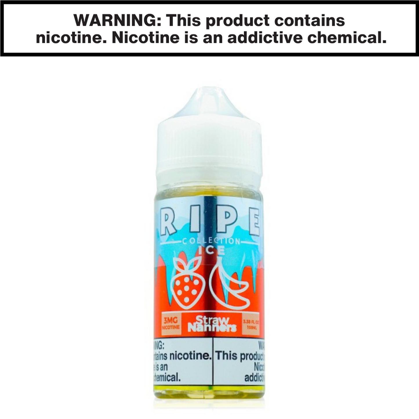 Vape 100 Ripe eJuice 100mL Freebase