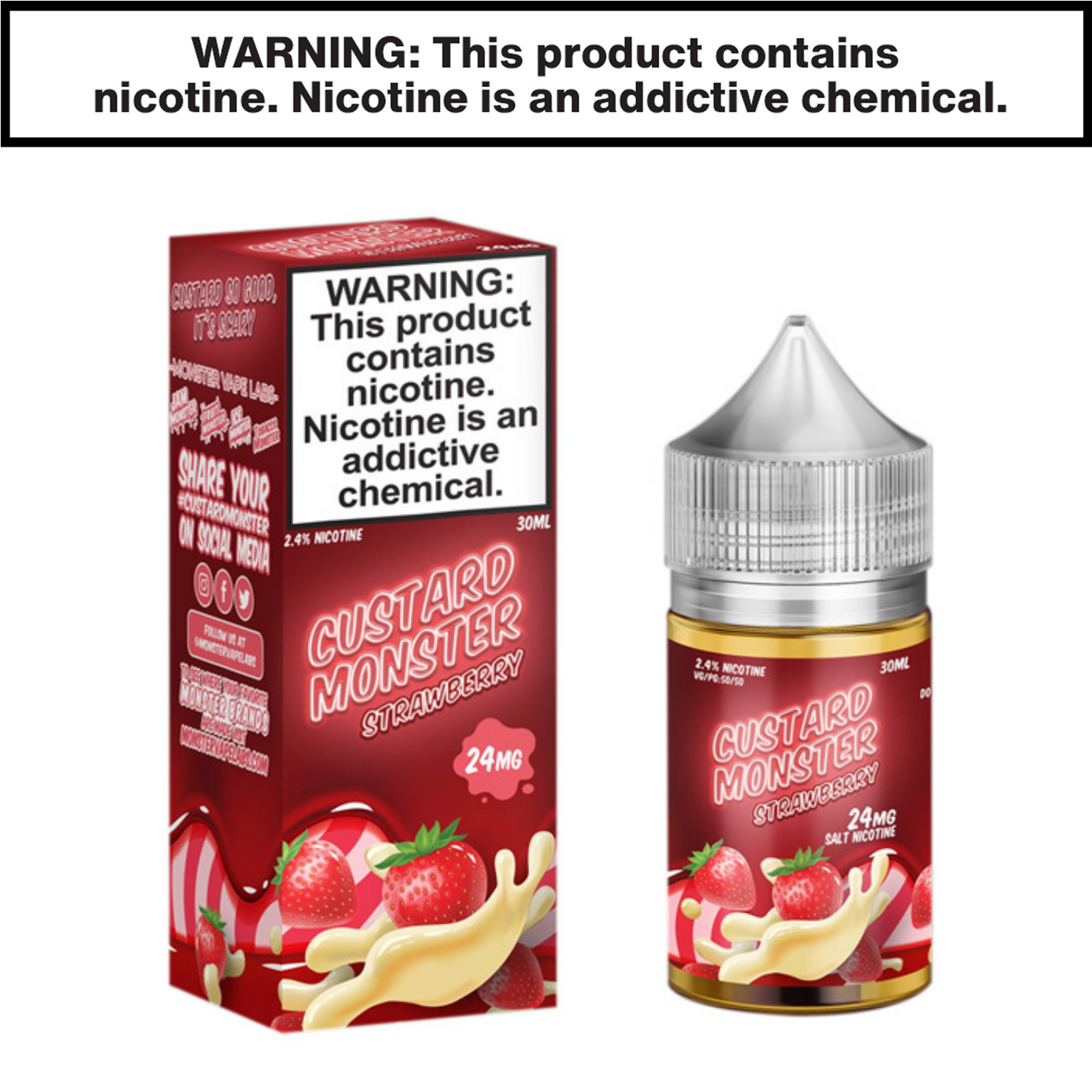 Custard Monster eJuice 30mL Salt Nic