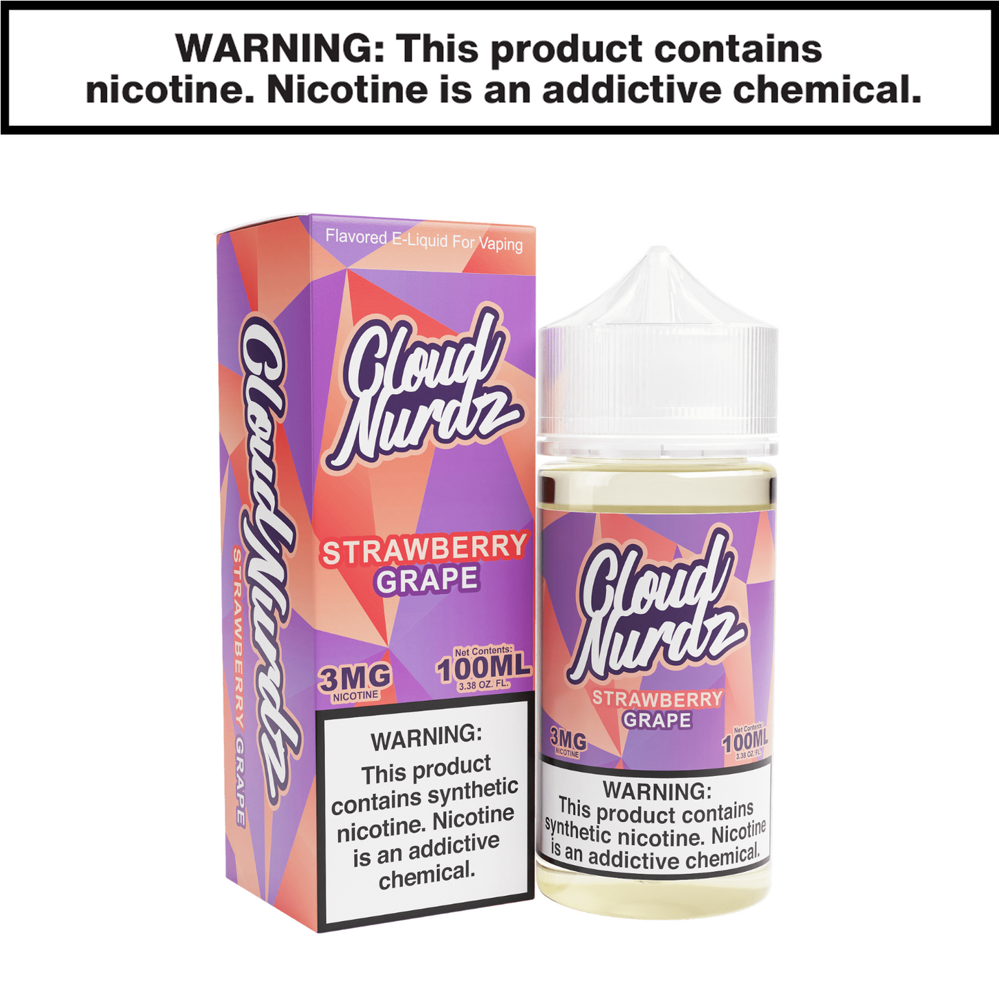 Cloud Nurdz eJuice 100mL Freebase