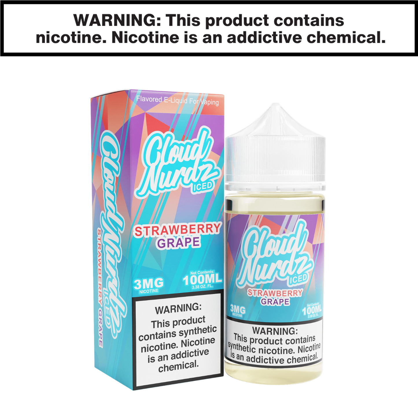 Cloud Nurdz eJuice 100mL Freebase