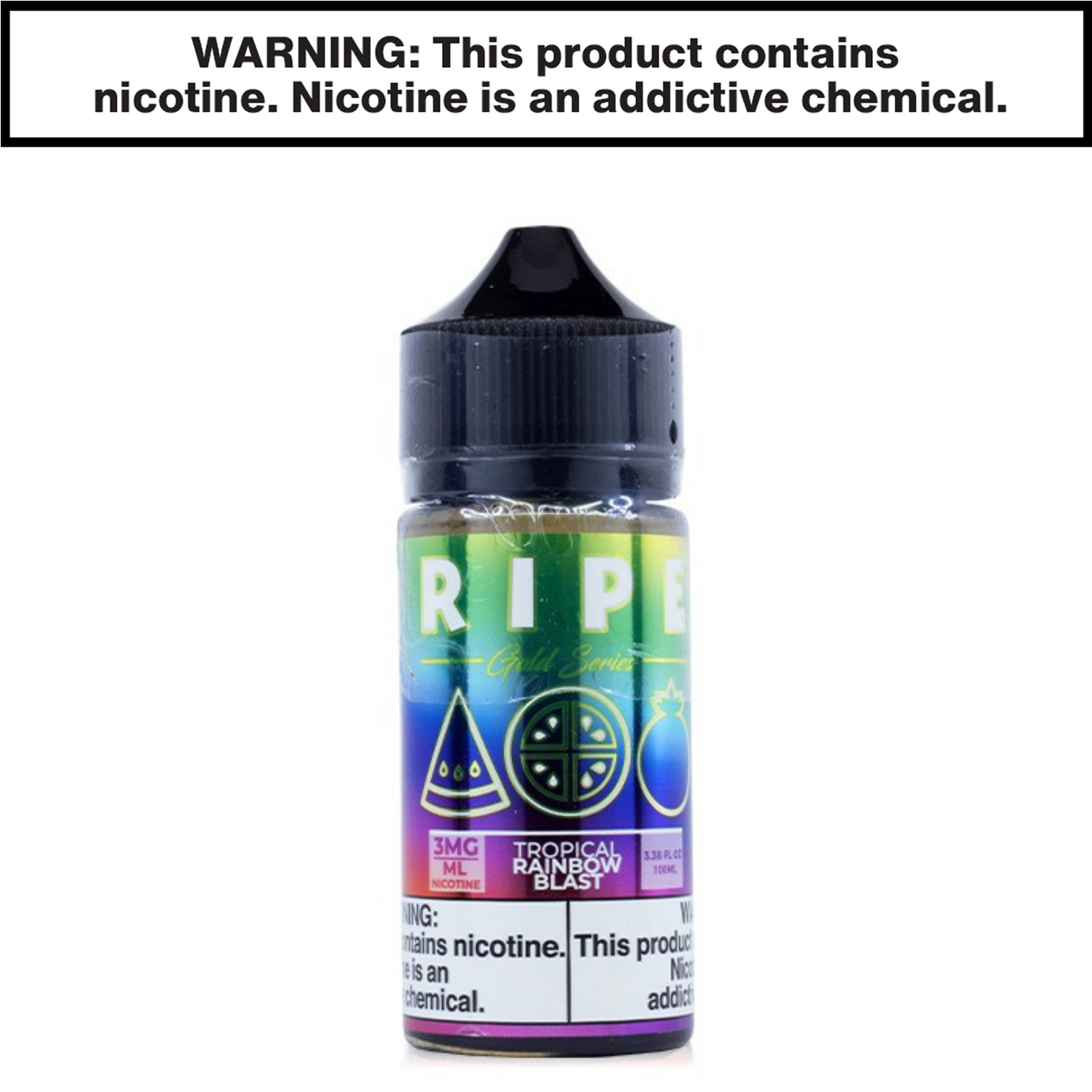 Vape 100 Ripe eJuice 100mL Freebase