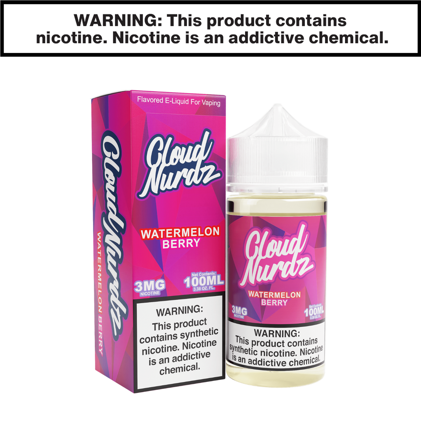 Cloud Nurdz eJuice 100mL Freebase