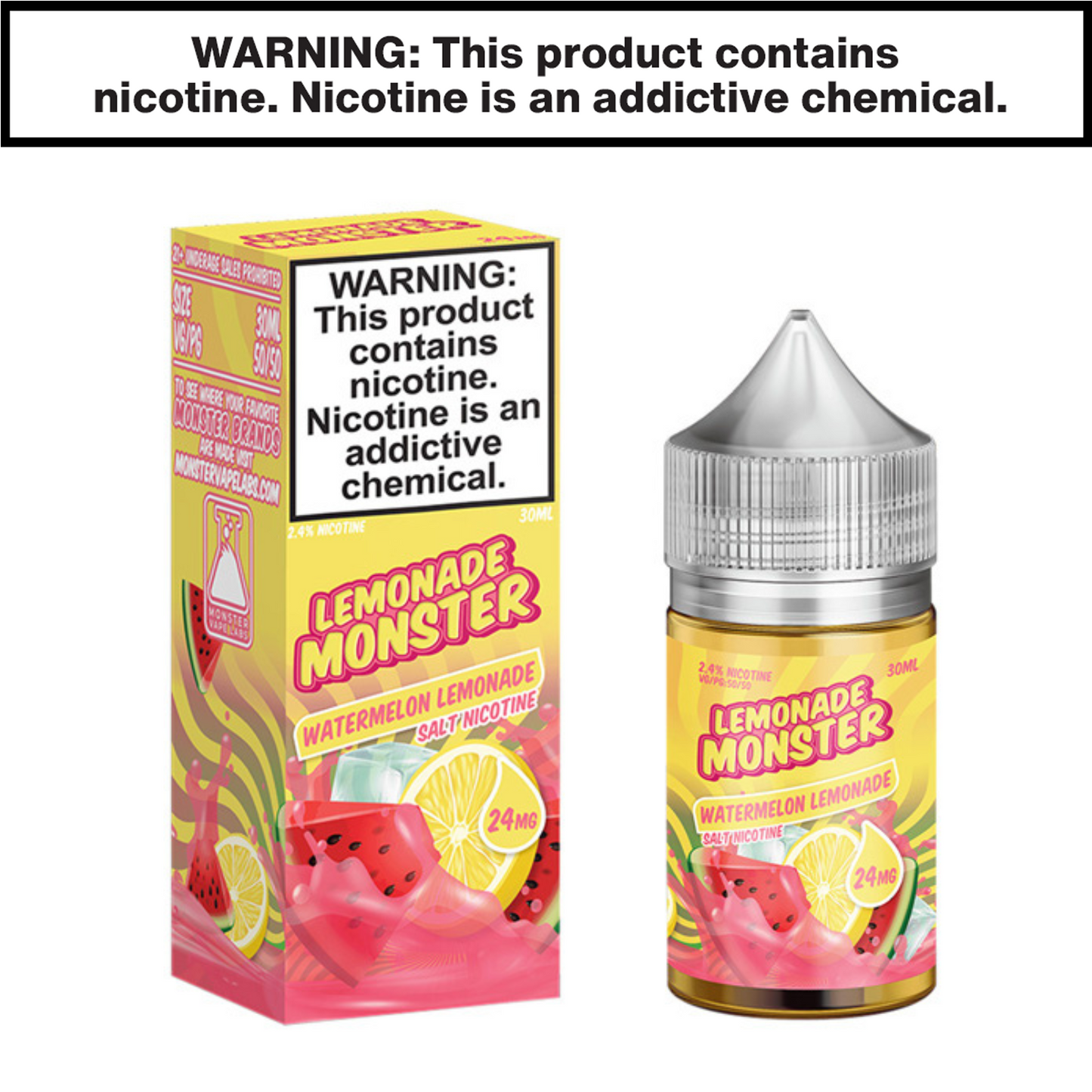 Lemonade Monster eJuice 30mL Salt Nic