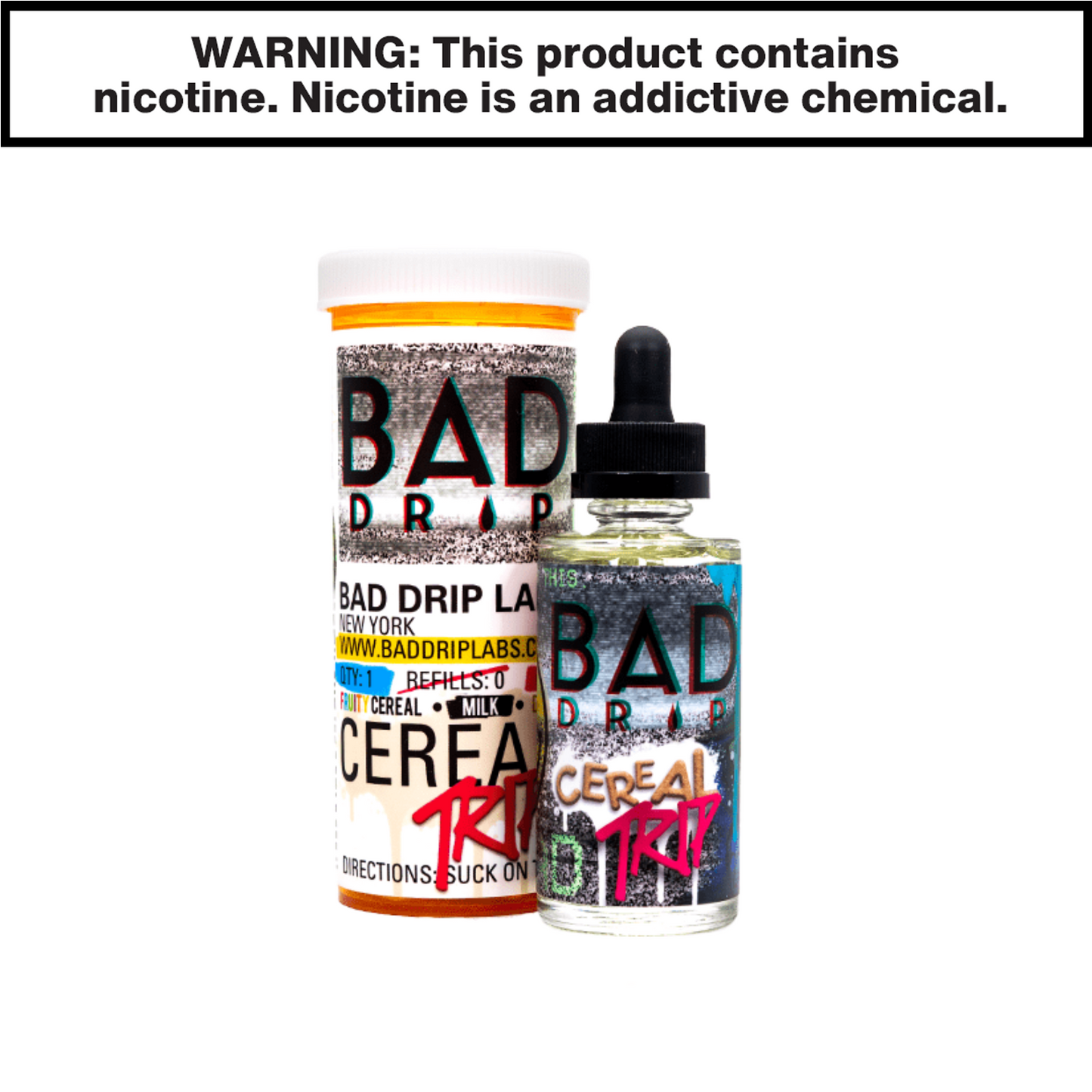 Bad Drip eJuice 60mL Freebase