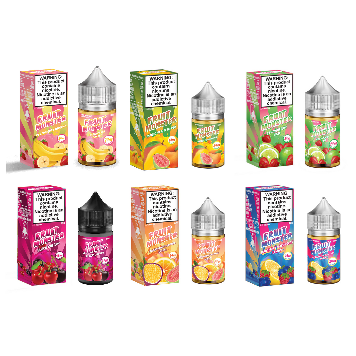 Fruit Monster eJuice 30mL Salt Nic