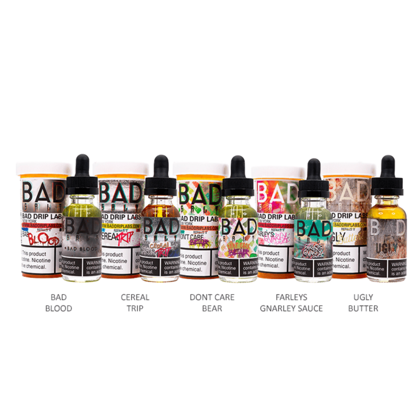 Bad Drip eJuice 30mL Salt Nic