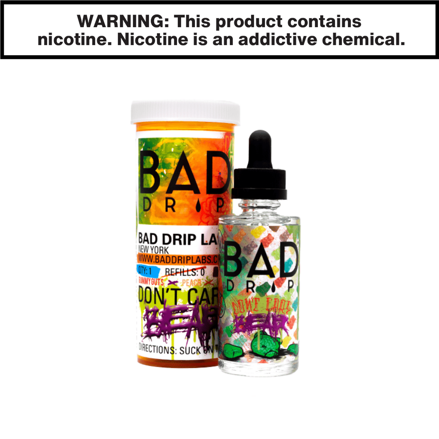 Bad Drip eJuice 60mL Freebase