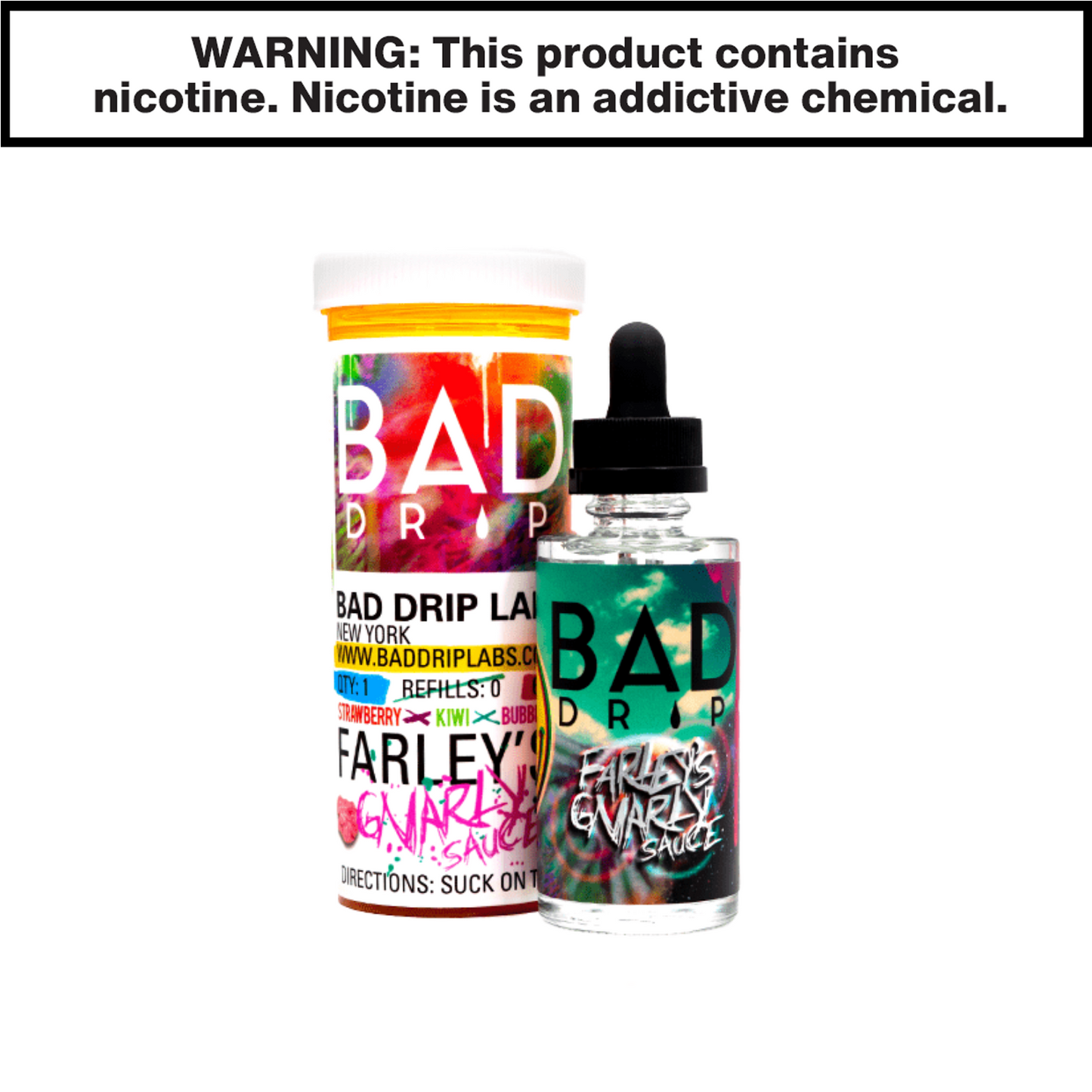 Bad Drip eJuice 60mL Freebase