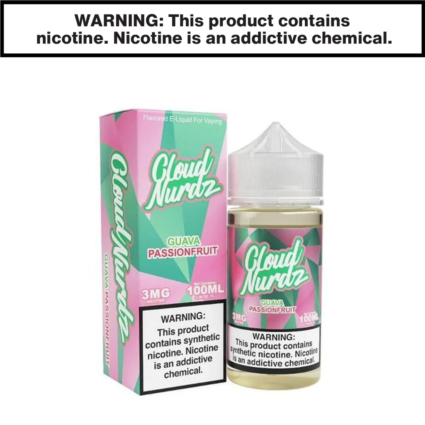 Cloud Nurdz eJuice 100mL Freebase