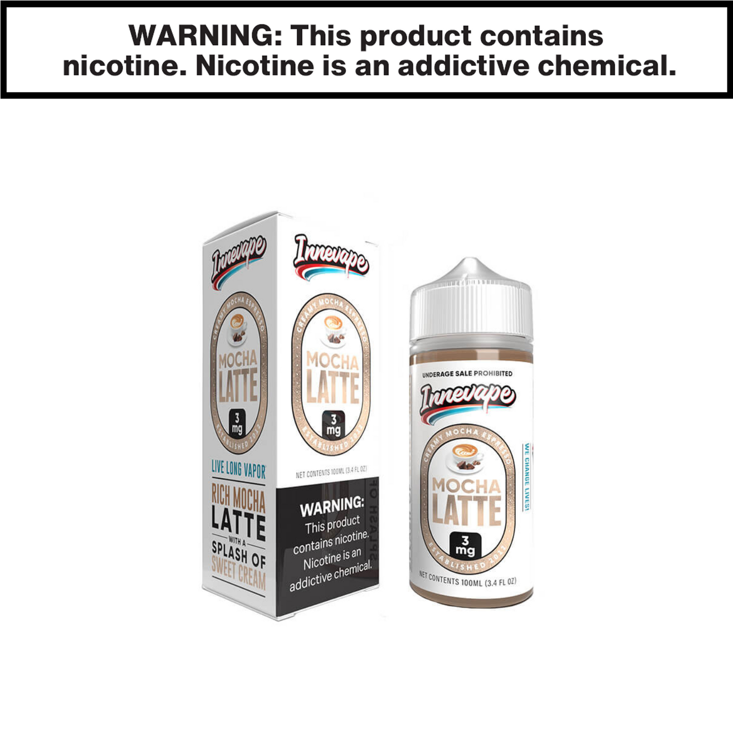 Innevape eJuice 100mL Freebase