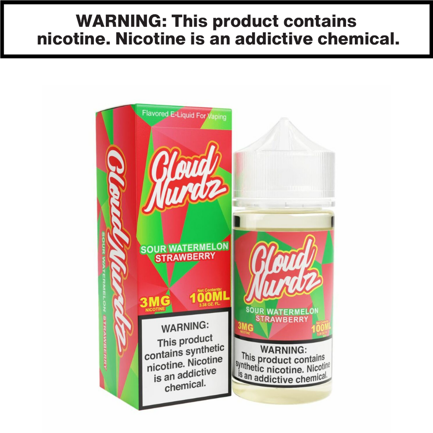 Cloud Nurdz eJuice 100mL Freebase