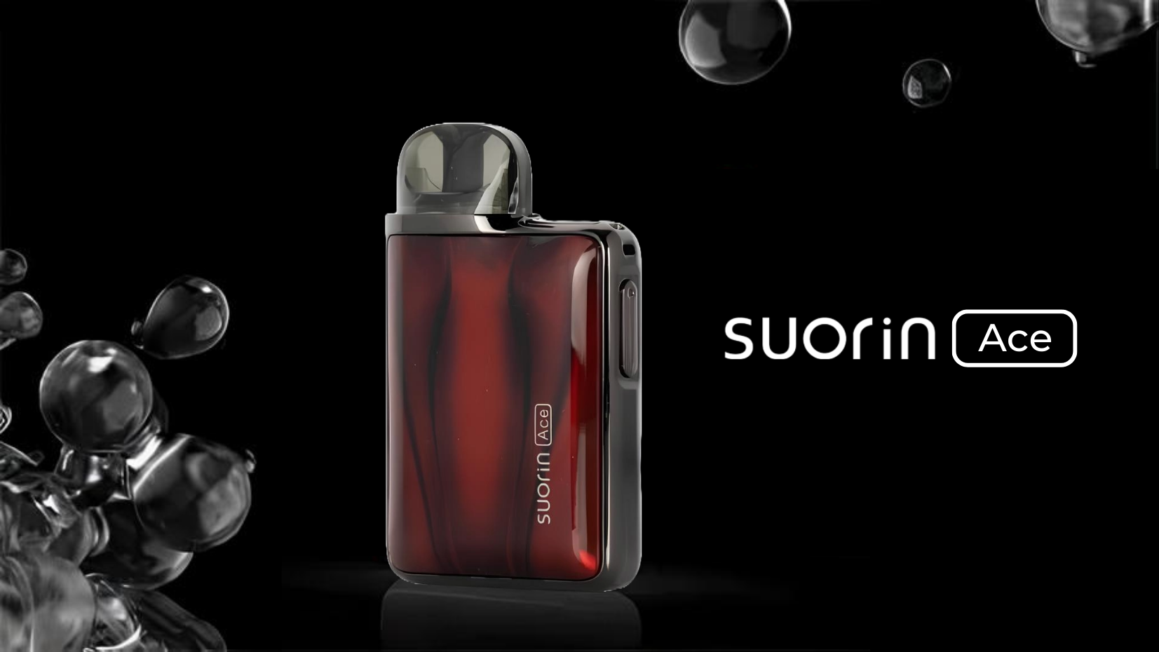 Suorin Ace vape device with a sleek, ergonomic design and durable build. Features a high-capacity 1000mAh battery for extended use, a refillable 2ml pod system with a leak-resistant design, and adjustable airflow for a customizable vaping experience. Equipped with an intuitive LED indicator and fast charging capabilities for added convenience.