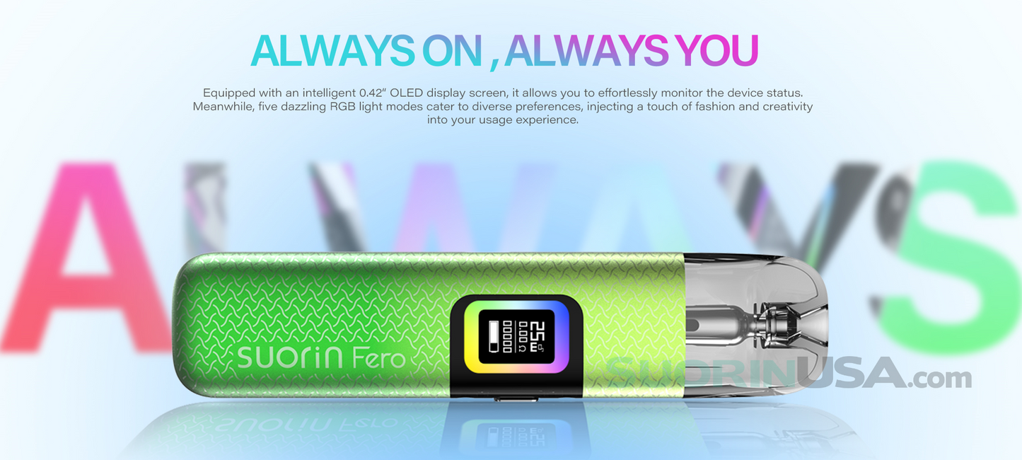 Suorin Fero Open Pod System