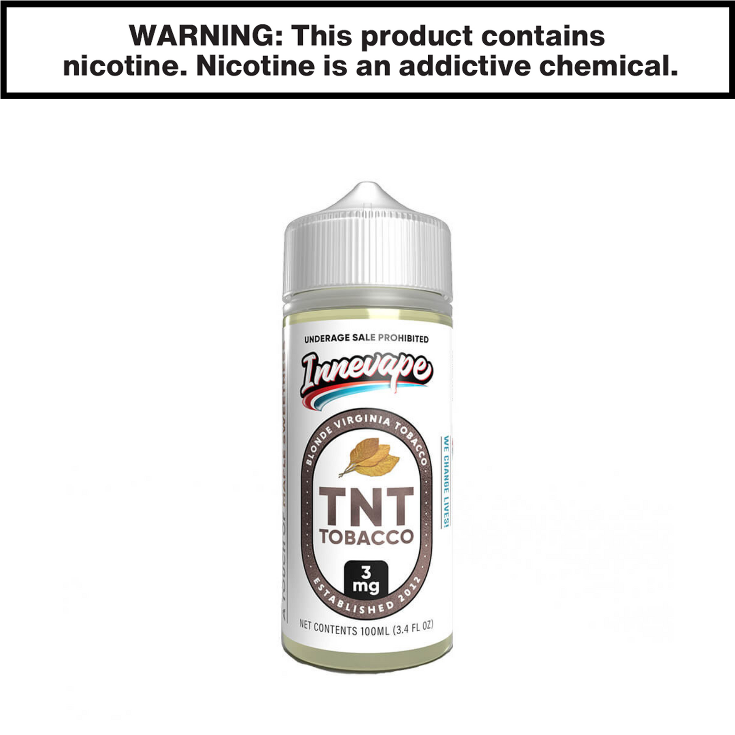 Innevape eJuice 100mL Freebase