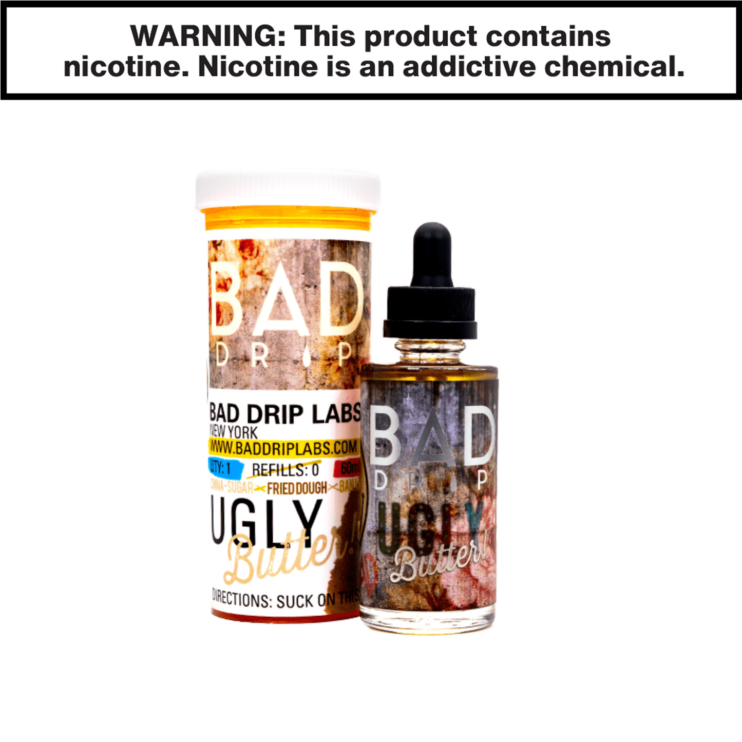 Bad Drip eJuice 60mL Freebase