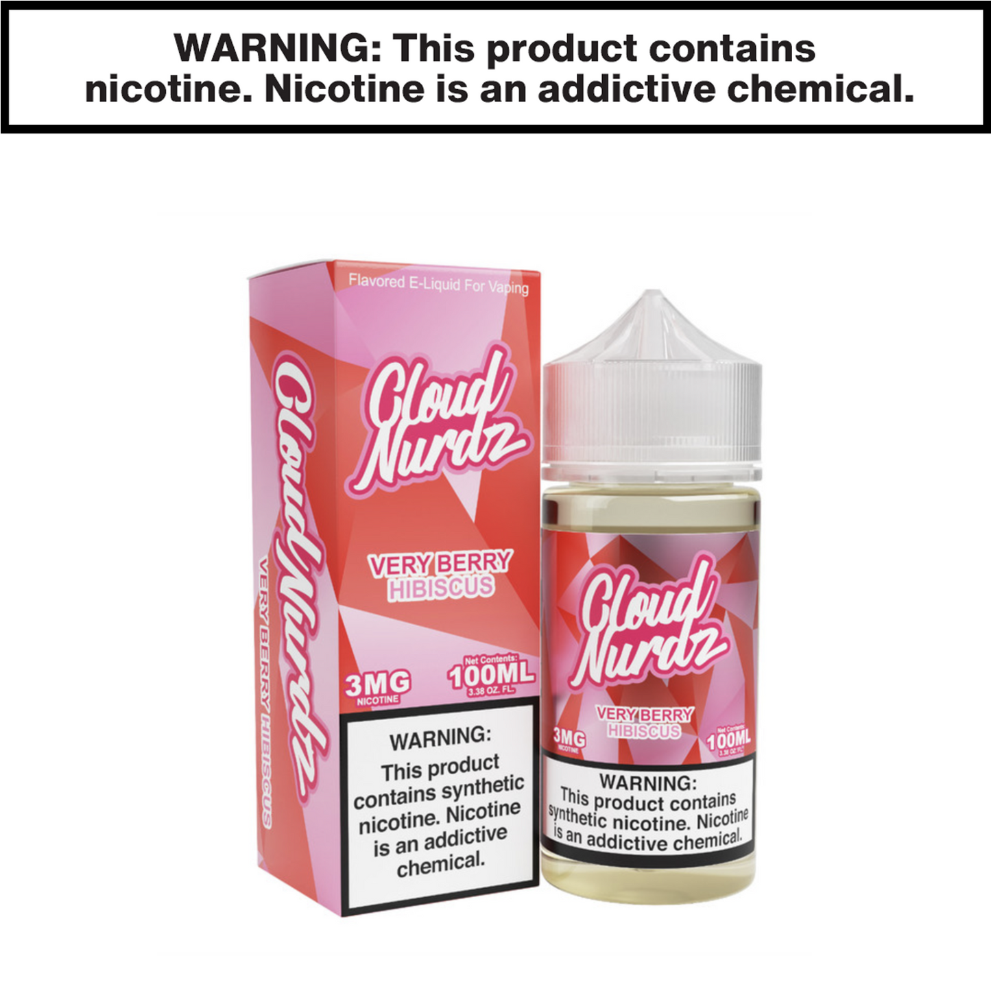 Cloud Nurdz eJuice 100mL Freebase