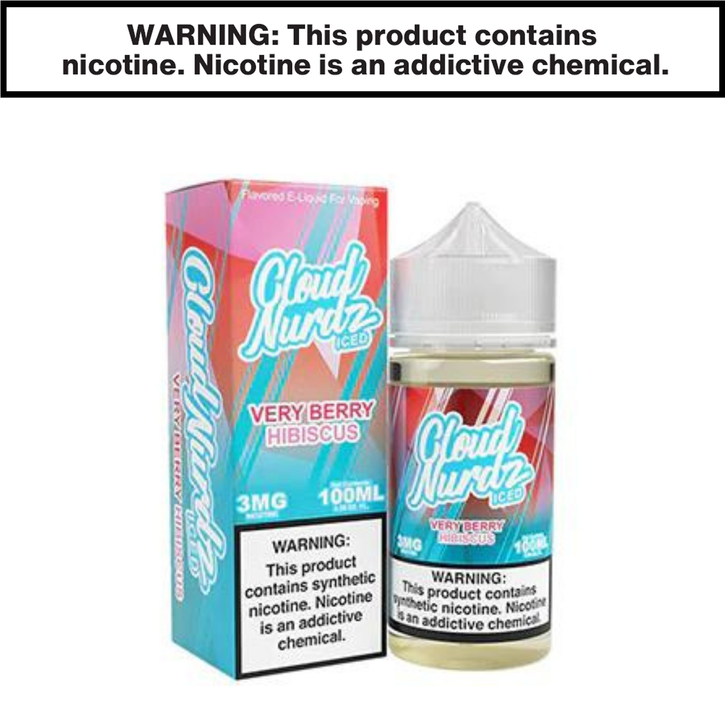 Cloud Nurdz eJuice 100mL Freebase