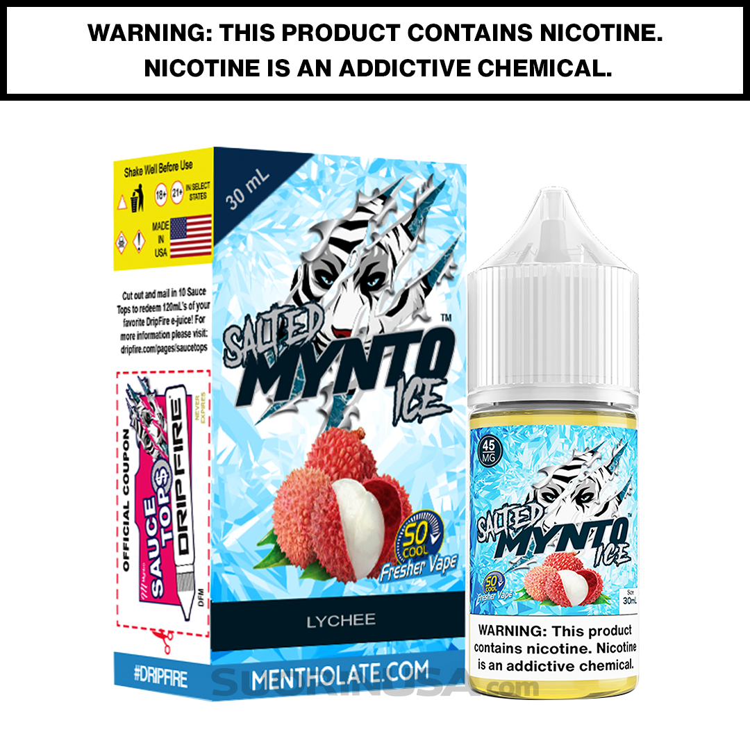 Mynto Ice Lychee Salt Nic 30mL