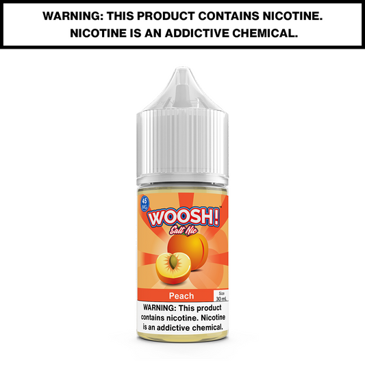 Peach Woosh Vape eJuice Salt Nic