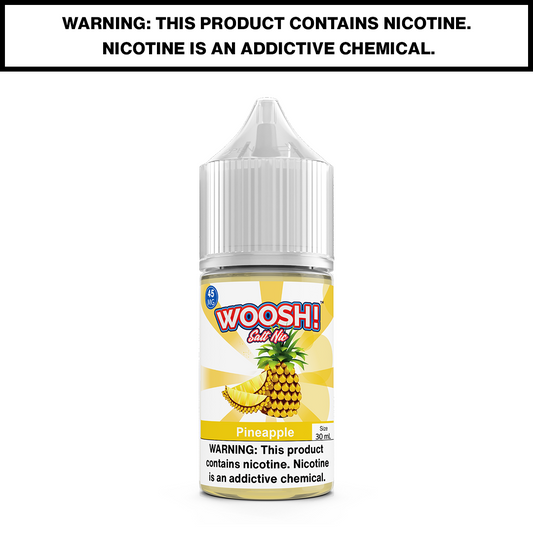 Pineapple Woosh Vape eJuice Salt Nic