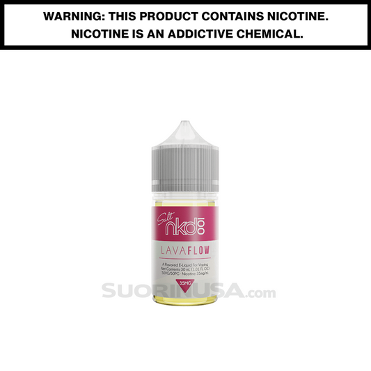 Lava Flow Naked 100 Vape eJuice Salt Nic