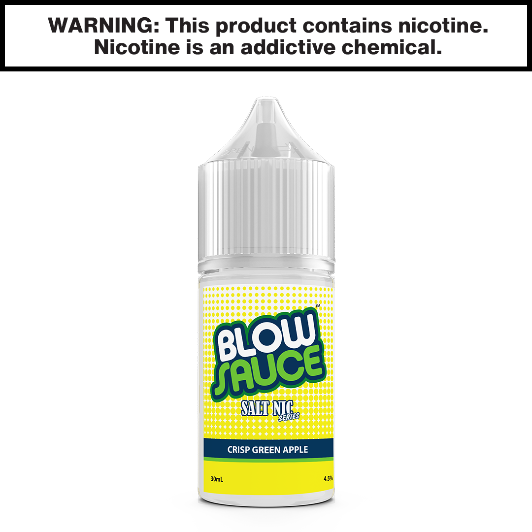 Vape Juice 30mL eliquid Blow Sauce Green Apple Candy