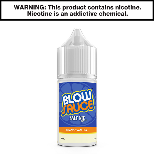 Vape Juice 30mL eliquid Blow Sauce Orange Cream Creamsicle