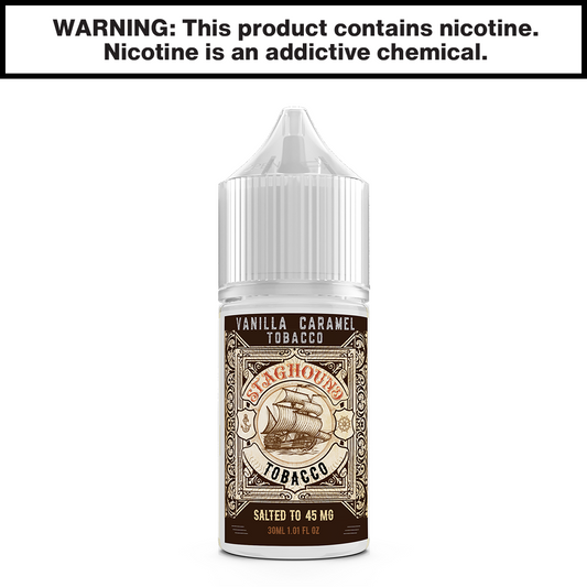 Staghound Vanilla Caramel Tobacco 30ml Salt Nic